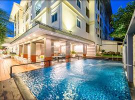 Napheera Royal Tel，位于Ban Khlong Bang Krathiam的酒店