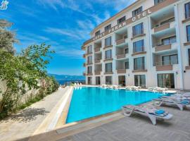 Erpey Ferah Apart Otel，位于巴勒克埃西尔的带泳池的酒店