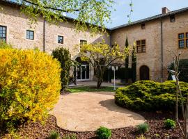 Demeures et Chateaux l'Abbaye Caladoise - Anciennement Hostellerie Ferme du Poulet，位于索恩河畔自由城的酒店