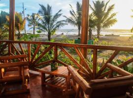 Seaside Garden Ecolodge Mompiche，位于莫姆皮切的酒店