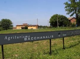 Agriturismo Bacchanalis，位于Ziano Piacentino的乡村别墅