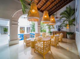 Casa La Merced by Mustique，位于卡塔赫纳Cartagena's Modern Art Museum附近的酒店