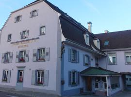 ZUM ZIEL Hotel & Restaurant Grenzach-Wyhlen bei Basel，位于格伦察-维伦的酒店