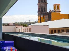 La Purificadora, Puebla, a Member of Design Hotels，位于普埃布拉的带热水浴缸的酒店