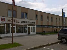 HOTEL ZIMNÍ STADION Přerov，位于普热罗夫的酒店