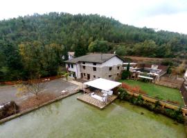 Masia de l'Aigua，位于La Baronia de Rialb的酒店
