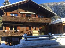 The cosy Isba - Chambre d hôtes - Val de Bagnes - Verbier，位于Versegeres 的酒店