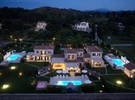 S & O Villas Corfu，位于达西亚的Spa酒店
