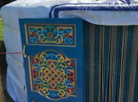 French Fields Luxury Glamping Original Mongolian Yurt