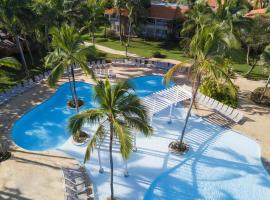 bungalow 3116 vue sur piscine，位于拉斯加勒拉斯的海滩短租房