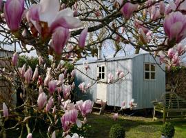 The Wayside Shepherd Hut，位于博利厄比尤利附近的酒店