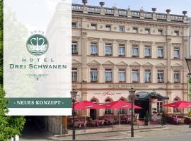 Hotel DREI SCHWANEN - Ristorante Due Fratelli，位于霍亨斯泰因-埃尔恩斯塔尔的酒店