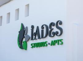 Iades Studios & Apartments，位于圣安娜纳克索斯的酒店