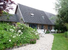 Studio duplex L'Ecole Buissonnière，位于Trouville-la-Haule的酒店