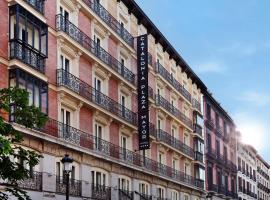 梅耶广场加泰罗尼亚酒店，位于马德里的带按摩浴缸的酒店