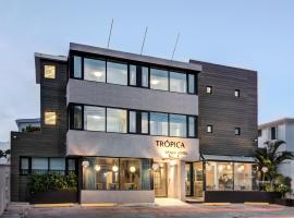 Trópica Beach Hotel，位于圣胡安波多黎各艺术博物馆附近的酒店