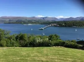 Coed y Berclas guest room, wonderful view
