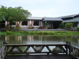 湖美茵民宿，位于美浓旗山生活文化园区附近的酒店