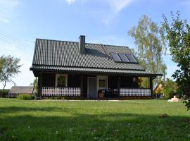 Merkiokrantas Pirkia kaime，位于Puvočiai的别墅