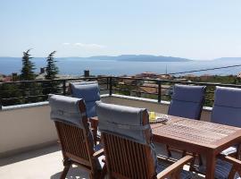 Sky apartment Rijeka，位于Marinići的酒店