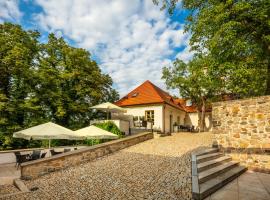Bellevue Hotel Benešov，位于贝内绍夫的酒店