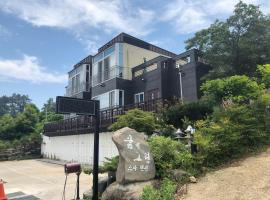 남해꿈에그린스파펜션，位于南海郡的酒店