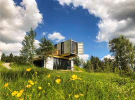 BERGHEIM Container Loft，位于舍内克的山林小屋