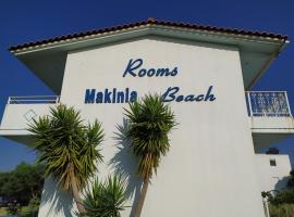 Makinia Beach，位于纳弗帕克托斯的酒店