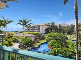 Waipouli Beach Resort Gorgeous Luxury Ocean View Condo! Sleeps 8!，位于卡帕阿的酒店
