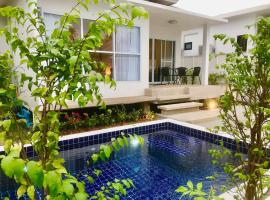 2 Bedroom Luxury Pool Villa Orchid short walk to Beach SDV002-By Samui Dream Villas，位于湄南海滩的宠物友好酒店