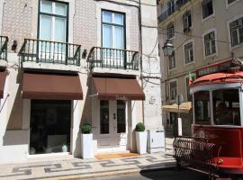 里斯本普拉塔精品酒店，位于里斯本里斯本老城的酒店