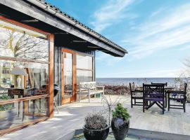 Three-Bedroom Holiday Home Bjert With Sea View 08，位于Åbjerg的酒店