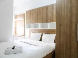 2BR with Sofa Bed at Springlake Summarecon Apartment By Travelio