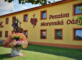 Penzion Moravská oáza，位于瓦尔季采的酒店
