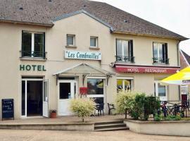 Hôtel Les Combrailles，位于Saint-Maurice-près-Pionsat的酒店
