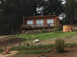 Cabañas Jardines Alto Cardonal，位于库雷尼佩的酒店