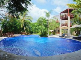 Hermoso Apartamento con Piscina/RoofGarden/Ac/ en Sayulita.，位于萨尤利塔的酒店