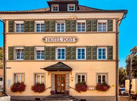 Hotel Post Leutkirch，位于阿尔戈伊地区洛伊特基希的酒店