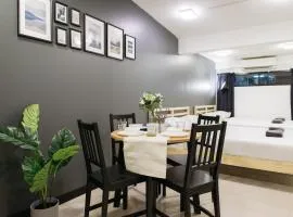 T1 Large Studio Full kitchen 100m. to BTS