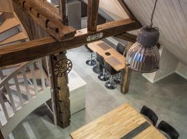 Appartement style industriel avec terrasse，位于日韦的酒店