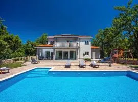 Villa Andrea with 5 bedrooms, 50 sqm private pool, a fun zone with PRO 9 Pool table, outdoor playground