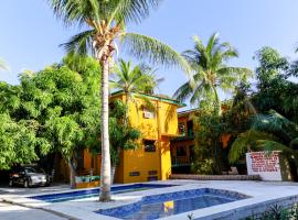 Hotel Posada Playa Manzanillo，位于埃斯孔迪多港的酒店