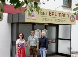 Hotel - Restaurant Baumann，位于内卡河畔弗赖贝格的酒店