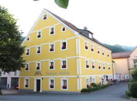 Pension Mühle，位于Egloffstein的酒店