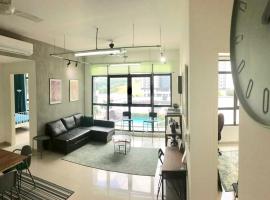 Conezion IOI Putrajaya (Rustic Suite, 3 Bedrooms, 2 Baths, WiFi, Pool & City View) by MRK，位于普特拉贾亚IOI城市购物中心附近的酒店