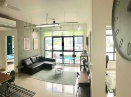 Conezion IOI Putrajaya (Rustic Suite, 3 Bedrooms, 2 Baths, WiFi, Pool & City View) by MRK，位于普特拉贾亚的酒店