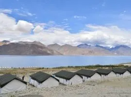 Tso Camp Man Pangong Lake