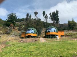 Glamping Los Balcones，位于Cuítiva的酒店