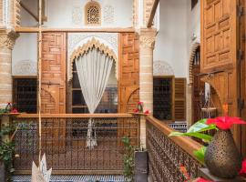 利亚德马哈巴酒店，位于拉巴特的摩洛哥传统庭院