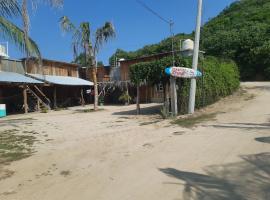 Cabañas jaysur，位于Barra de la Cruz的酒店